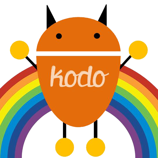 kodo to the rainbow through his own adventurous colorful world!