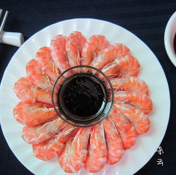 水煮基围虾的做法图片