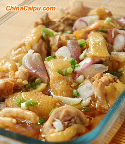 红葱头蒸土鸡怎么做?