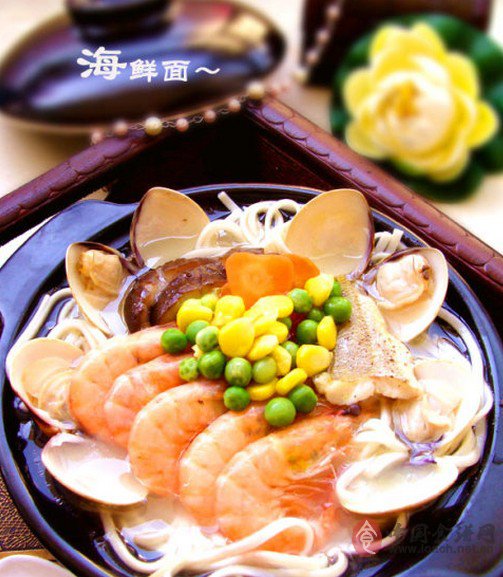 黄鱼浓汁海鲜面怎么做?