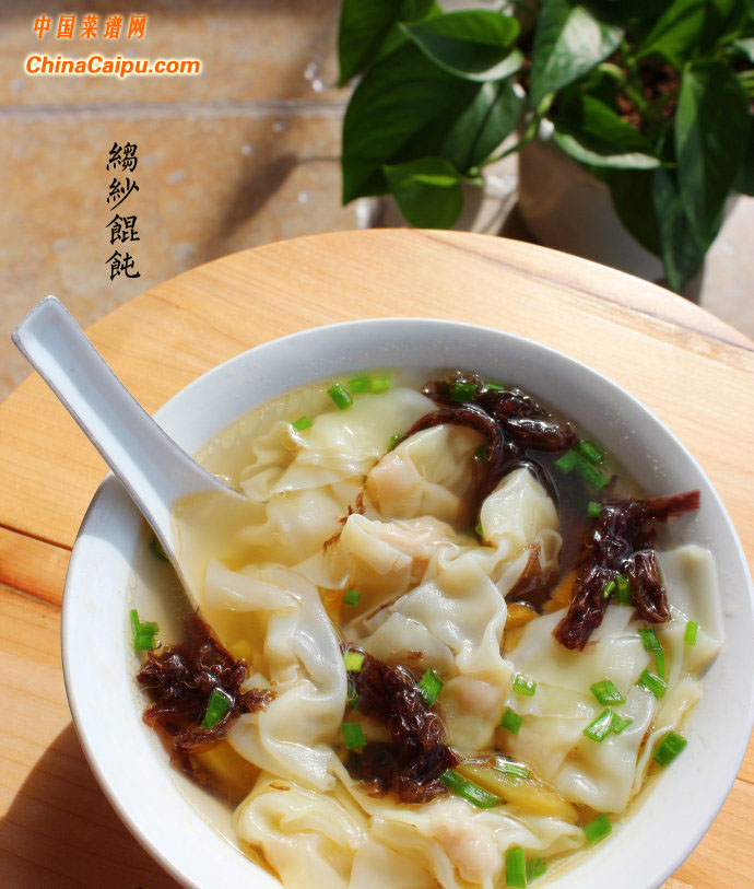 绉纱馄饨怎么做?