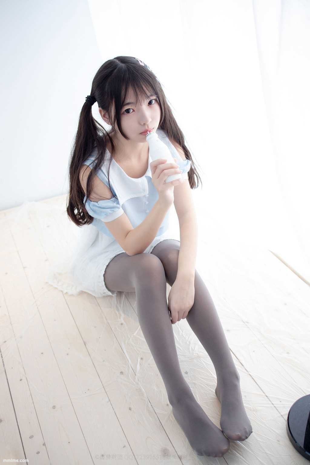 图片[10]-80D灰丝踩物 [森萝财团] [X-054] 写真集[86P]-美了么