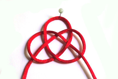 怎样自己编结中国结祥云结(短祥云) 详细始末