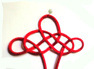 怎样自己编结中国结祥云结(短祥云) 详细始末