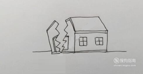 地震绘画怎么画步步深入