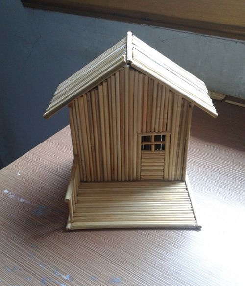 如何用竹签制作简单手工制品,你需要学习了 - 天晴经验网