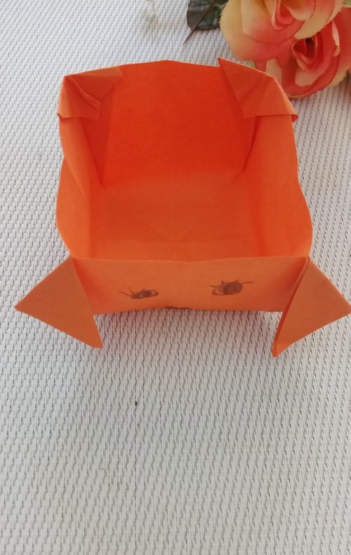 儿童折纸小狗盒子的折法,值得收藏 - 天晴经验网