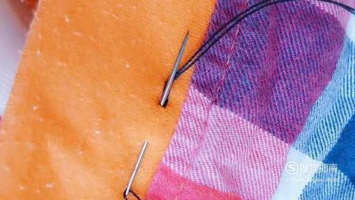 衣服开线了怎么缝——倒回针法 看完就知道了