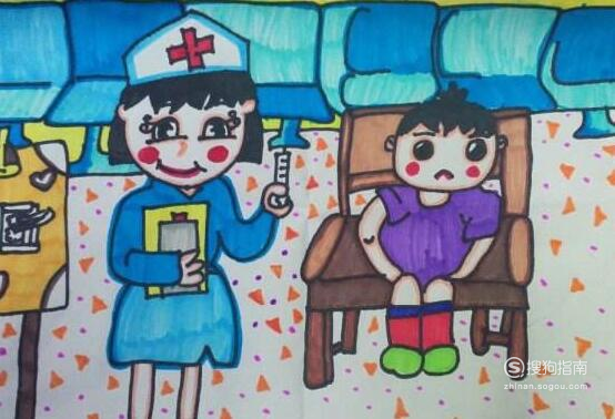 防治新型冠状病毒儿童画怎么画