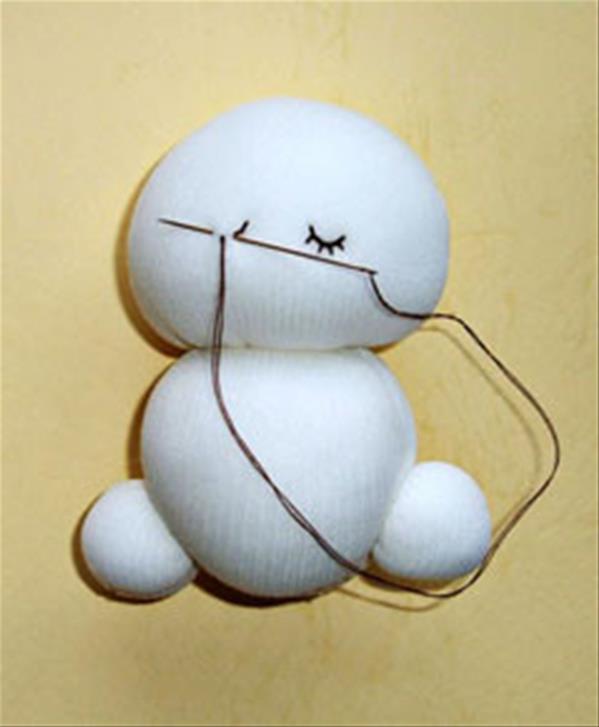 手工制作袜子娃娃