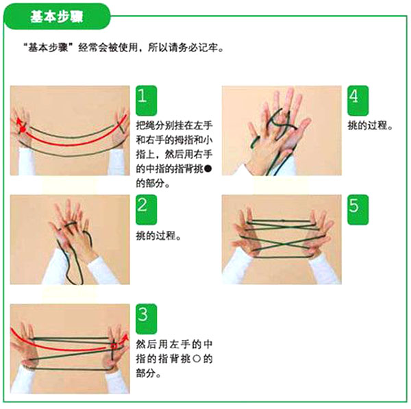 翻绳的玩法大全看完就知道