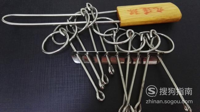 九连环的安装方法