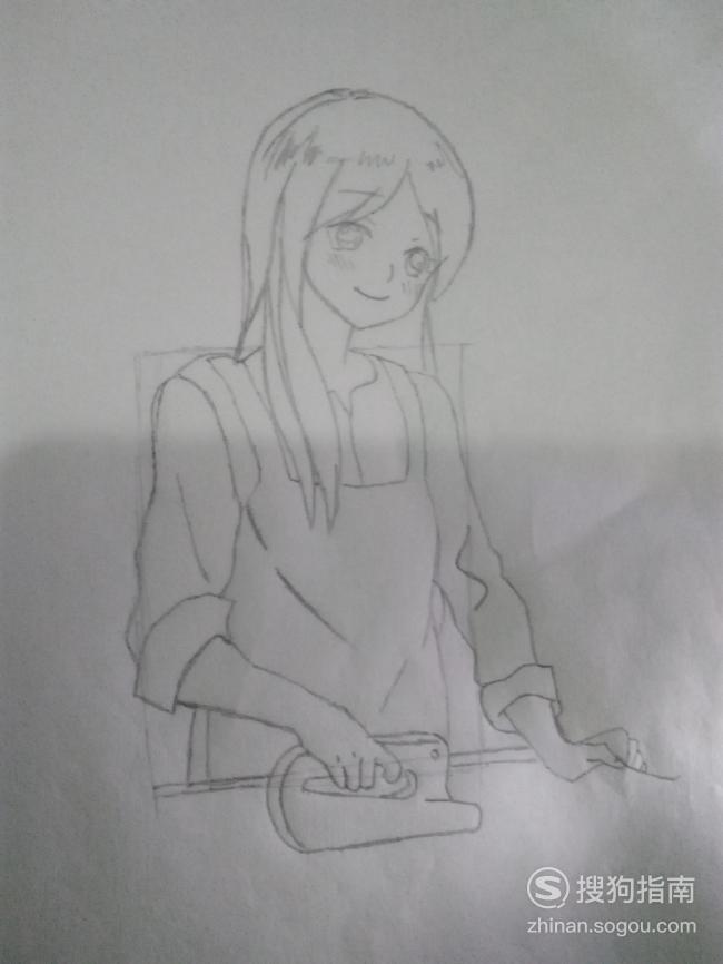 简笔画熨烫衣服女孩儿的画法详情公布