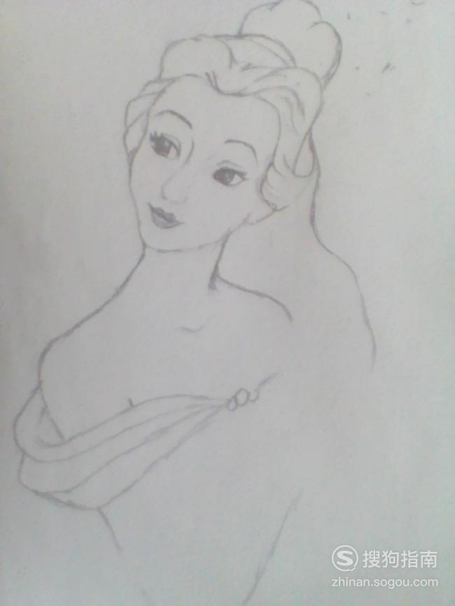 贝儿公主怎么画收藏查看下吧