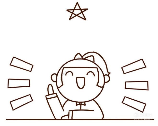 五四青年节简笔画重点来了