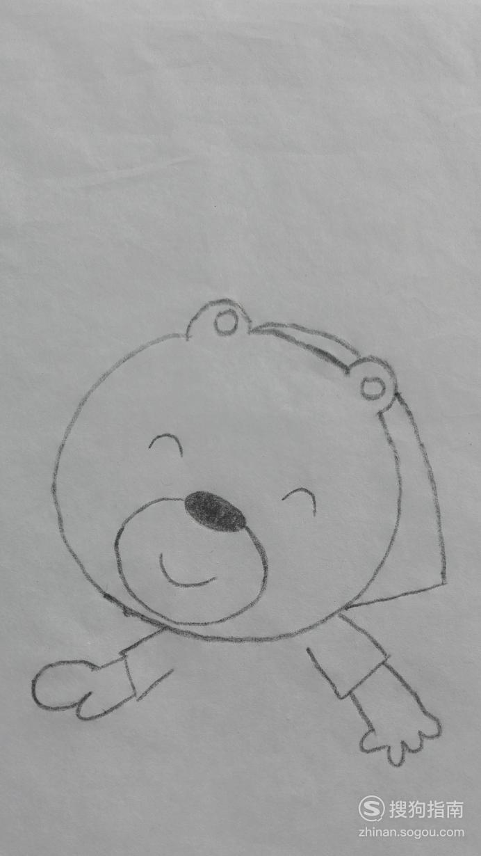 如何画熊奶奶笑了的简笔画,这些经验不可多得