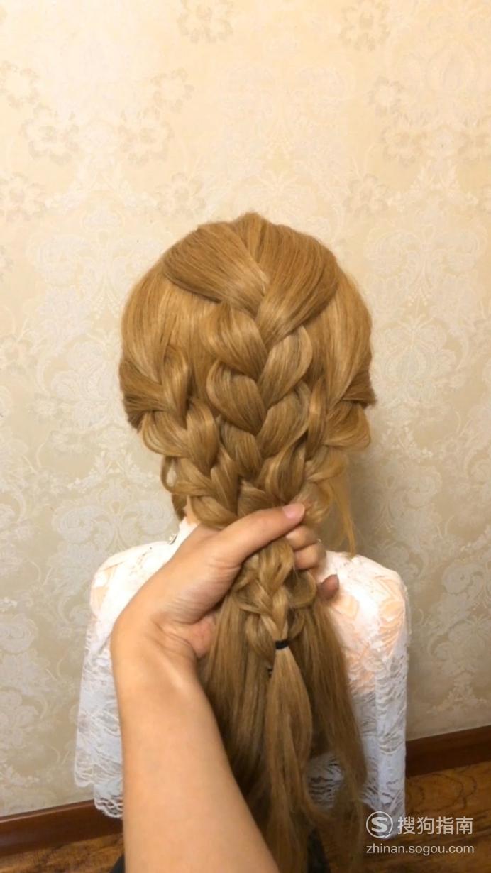 三股辫的编发方法每日一学习