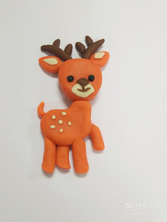彩泥梅花鹿的做法来充电吧
