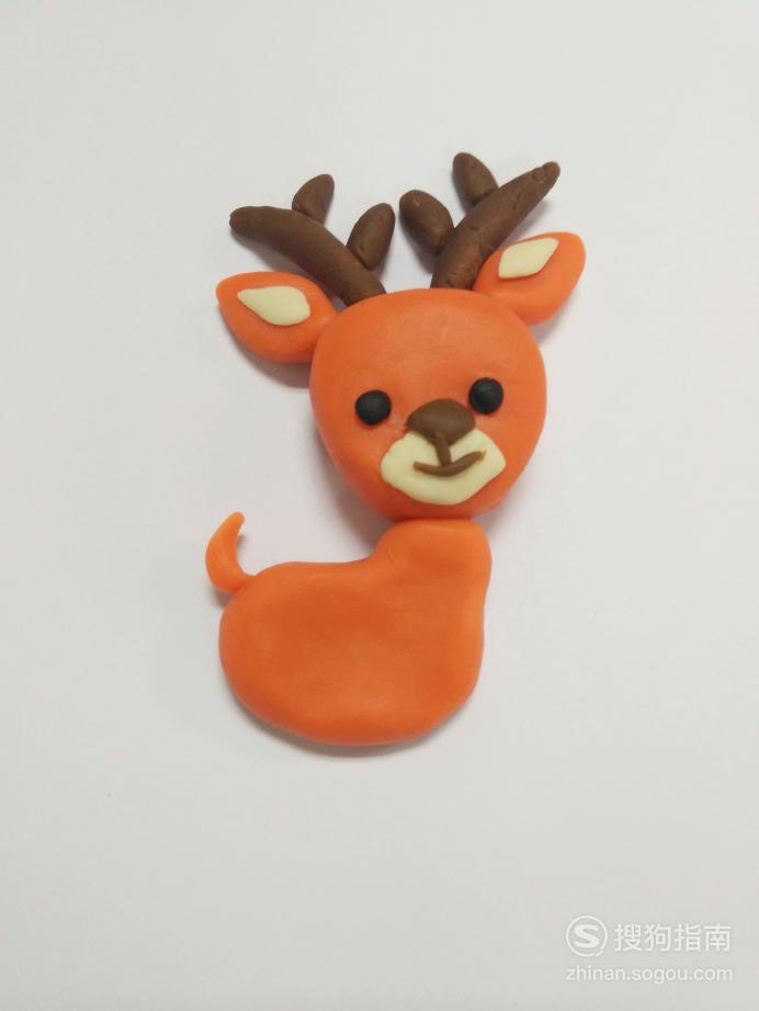 彩泥梅花鹿的做法来充电吧