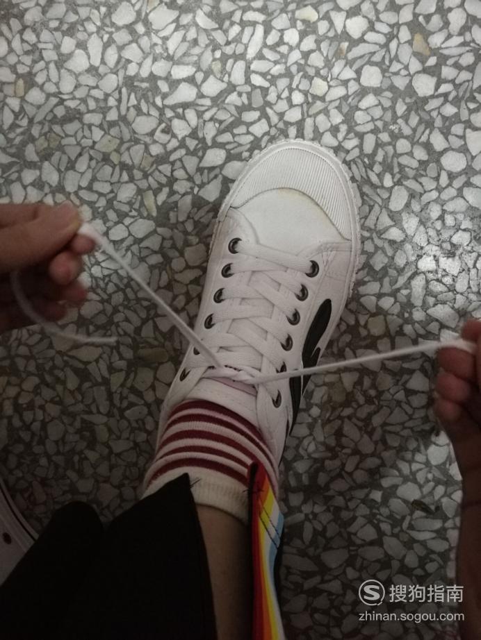 教你如何系鞋带今天又学到了