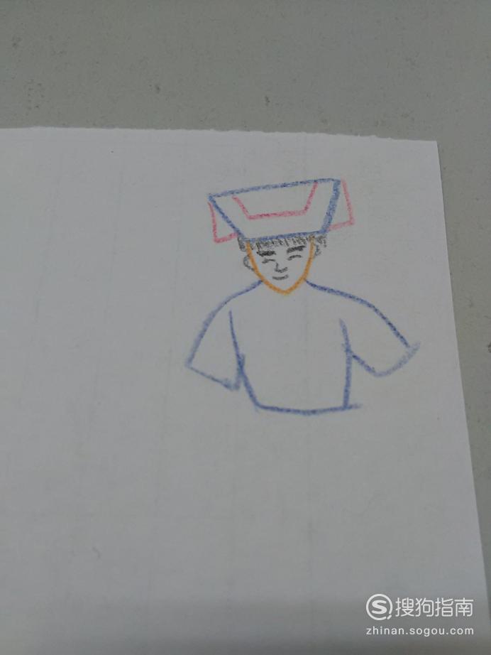 如何画壮族三月三简笔画今天又学到了