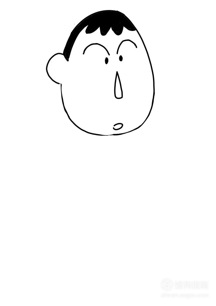 卡通简笔画阿呆怎么画值得收藏