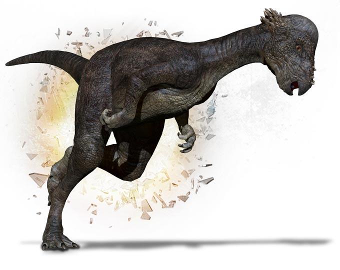 分集剧情 远古入侵:新世界 第一季 第1集 一只无齿翼龙(pteranodon)在