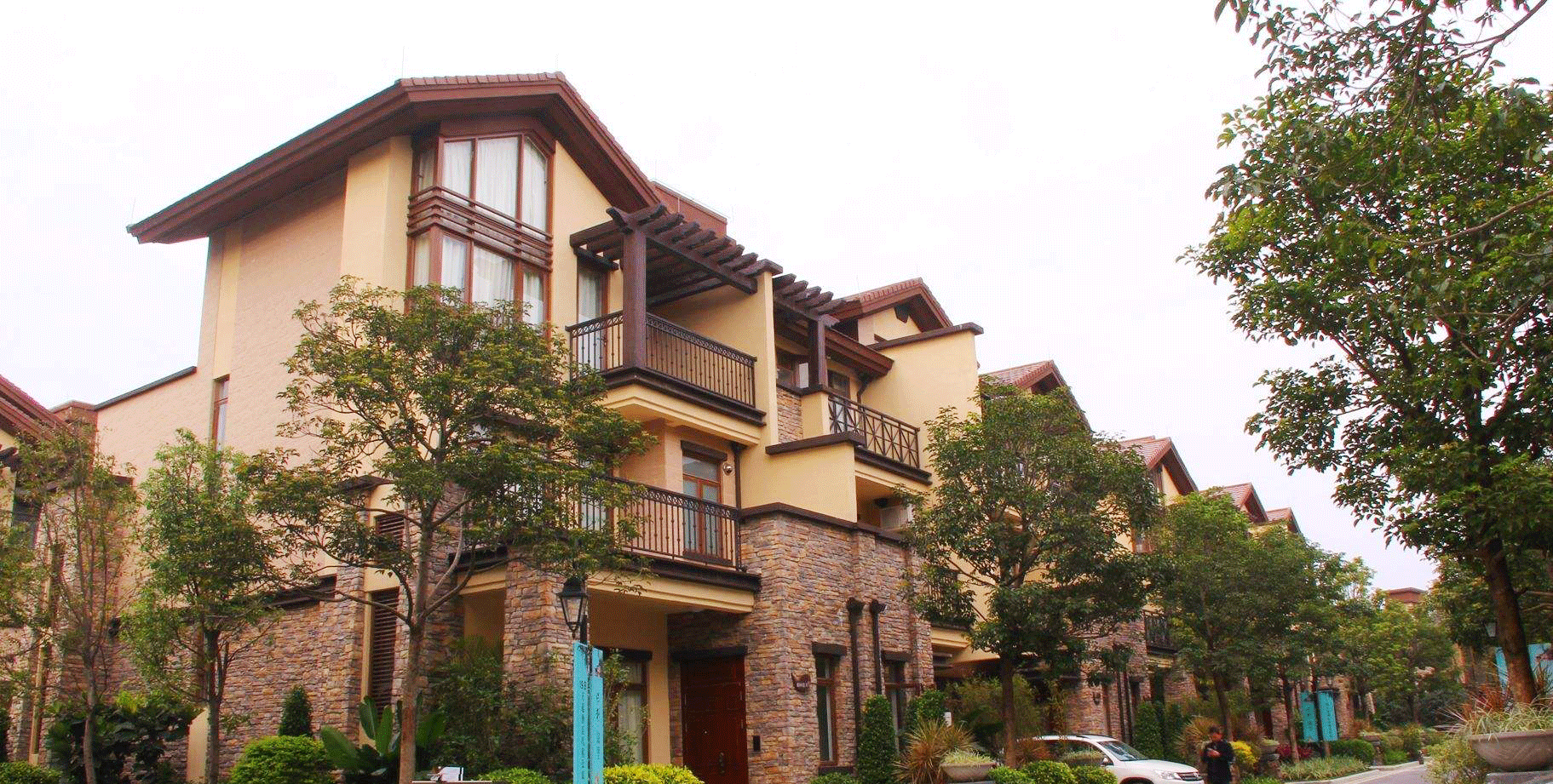 惠州·南昆山,度假南昆山保利锦里温泉别墅899元爽购两栋别墅