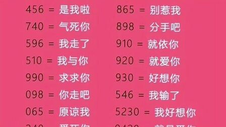 数字表白密码 搜狗搜索