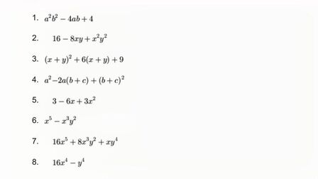 因式分解计算题 搜狗搜索