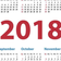 2018年日历表(含阴历)