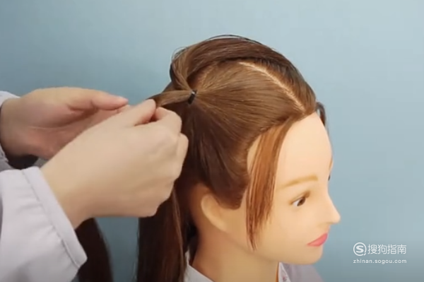 芭比娃娃古装发型教程 娃娃古装发型教程