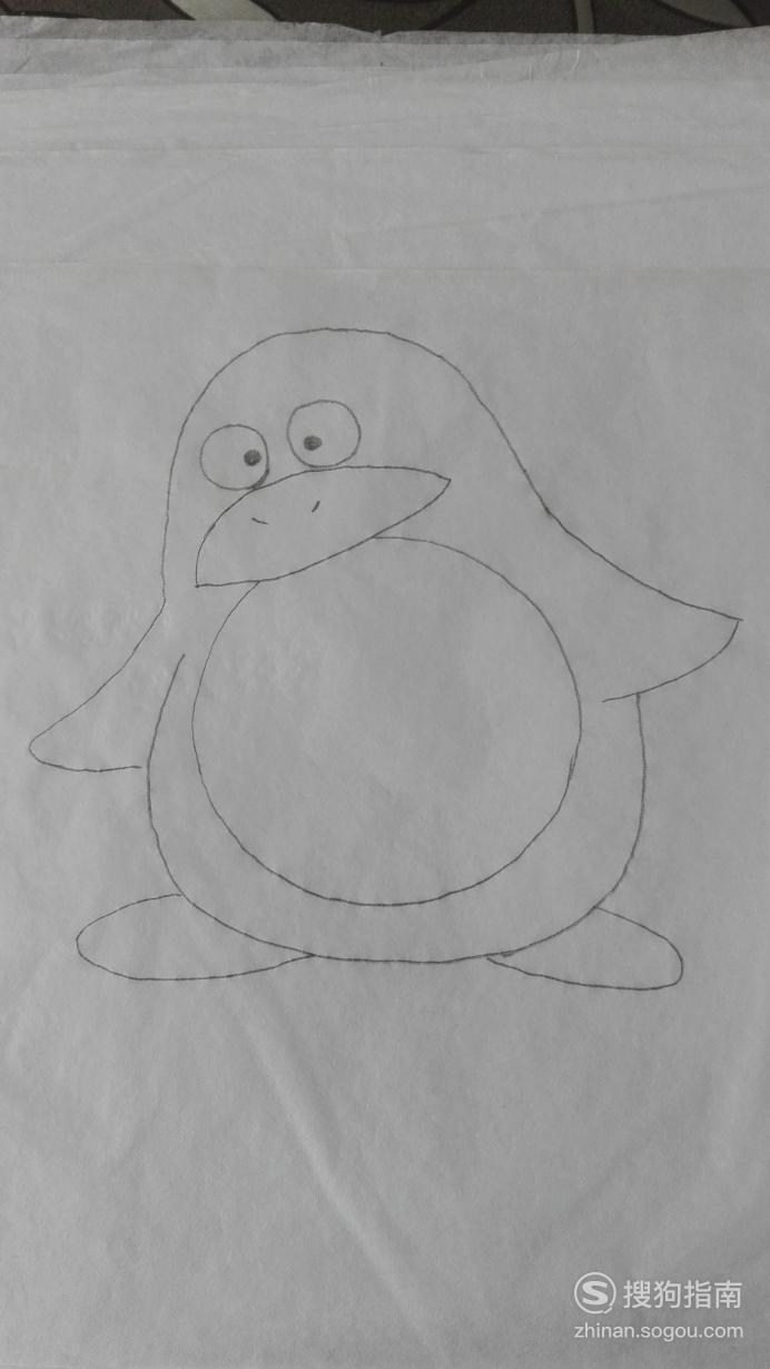 如何画企鹅的简笔画优质