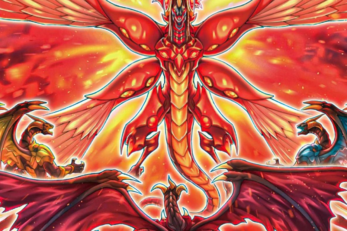 red nova dragon wallpaper