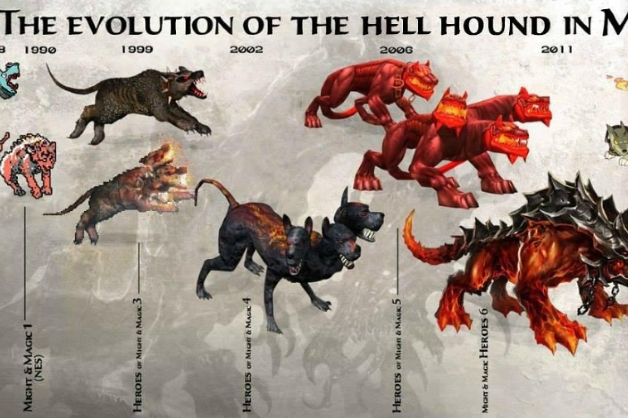 地狱犬 英雄无敌 游戏中的怪兽 搜狗百科