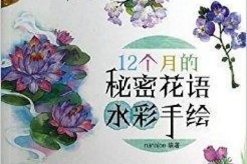 12个月的秘密花语水彩手绘 Nanajoe著书籍 搜狗百科