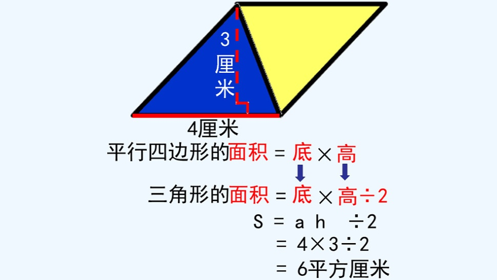 三角形面积公式 数学公式 搜狗百科